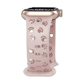 Curea Ceas Apple Watch Silicon Paws Pink Anca's Store